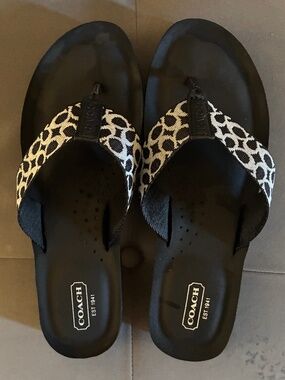 Coach Flip Flops